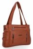 Dámská kabelka shopper bag Hernan zrzavá 3892
